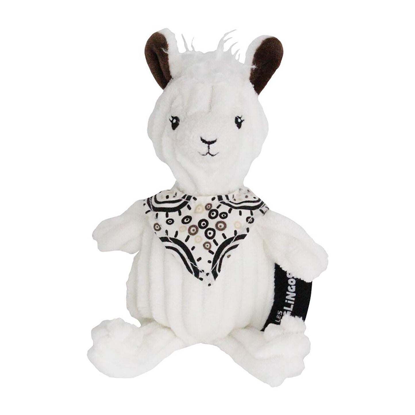 Deglingos Small Simply Muchachos - Llama Plush Stuffed Animal Toy White, 6"