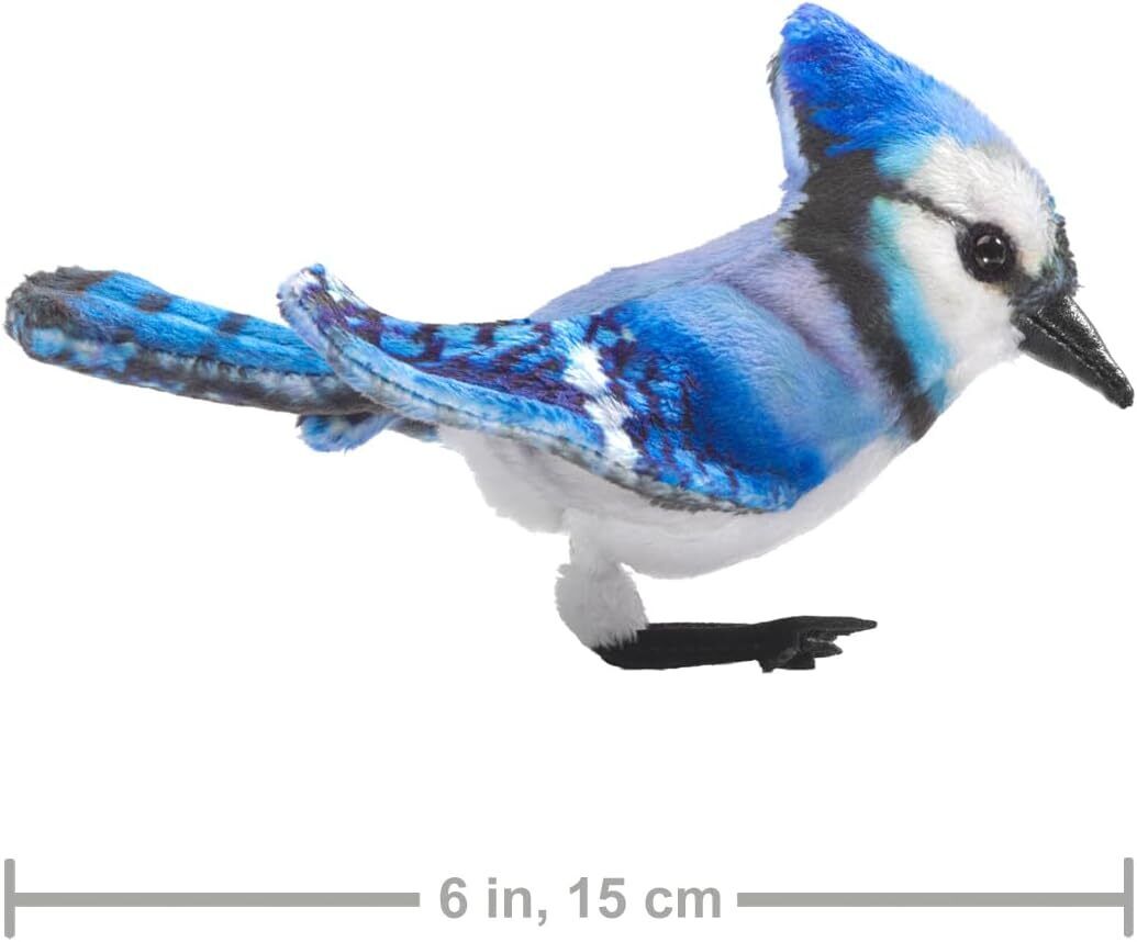 Folkmanis Mini Blue Jay Finger Puppet