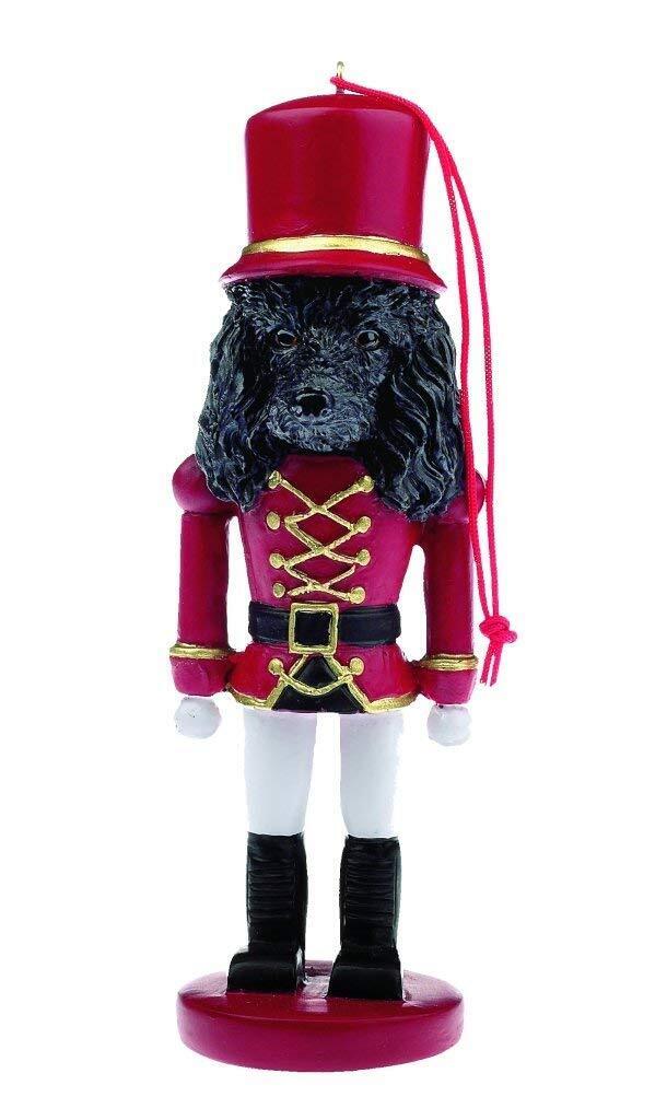 E&S Pets 35358-29 Black Poodle Nutcracker Soldier Dog Ornament