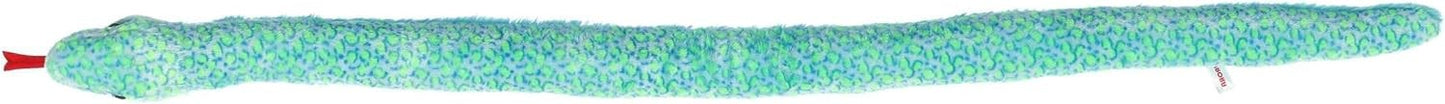 Aurora® Playful Snake Aqua Multicolor Snake Stuffed Animal, 53 in