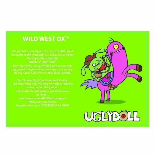Uglydoll Comic Book Series - Wild West OX 11"