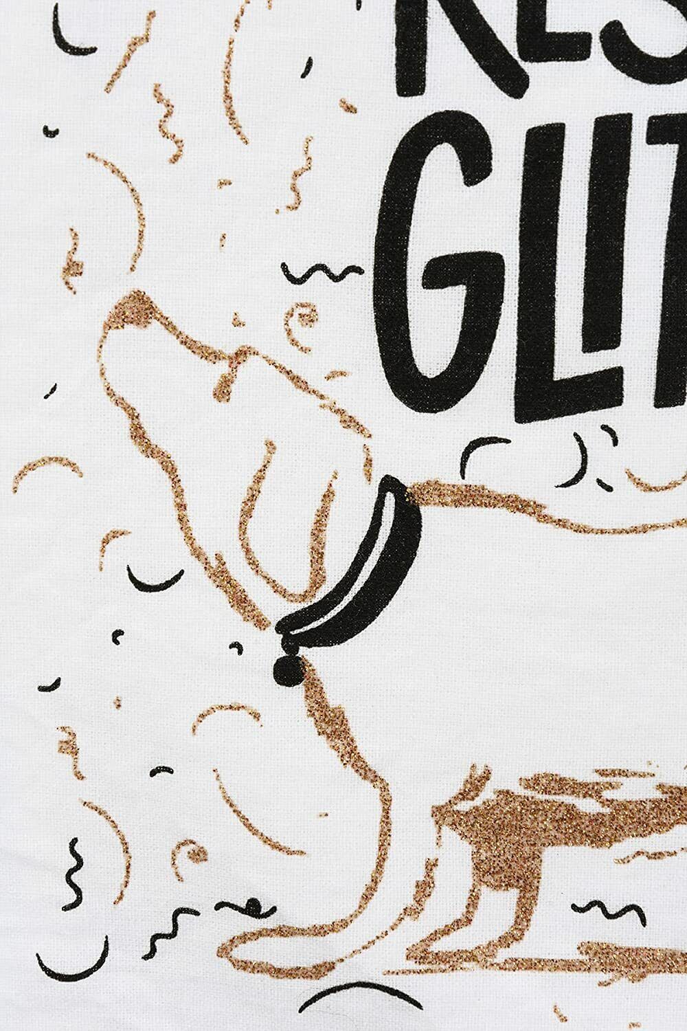 Primitives by Kathy Kitchen Dish Towel - It's Not Dog Hair It's Rescue Glitter