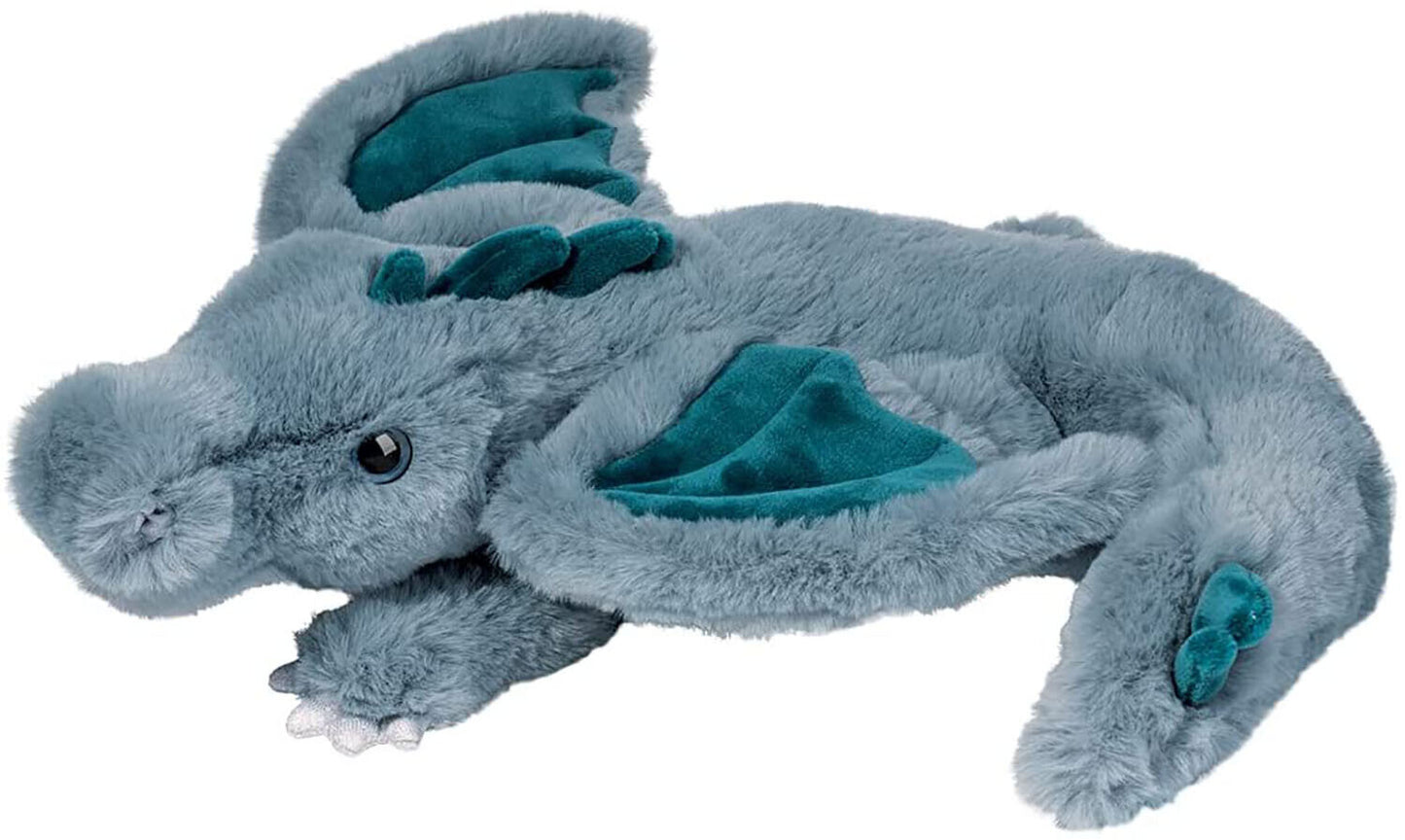 Douglas Obie Blue Dragon Softie Plush Stuffed Animal, 11"