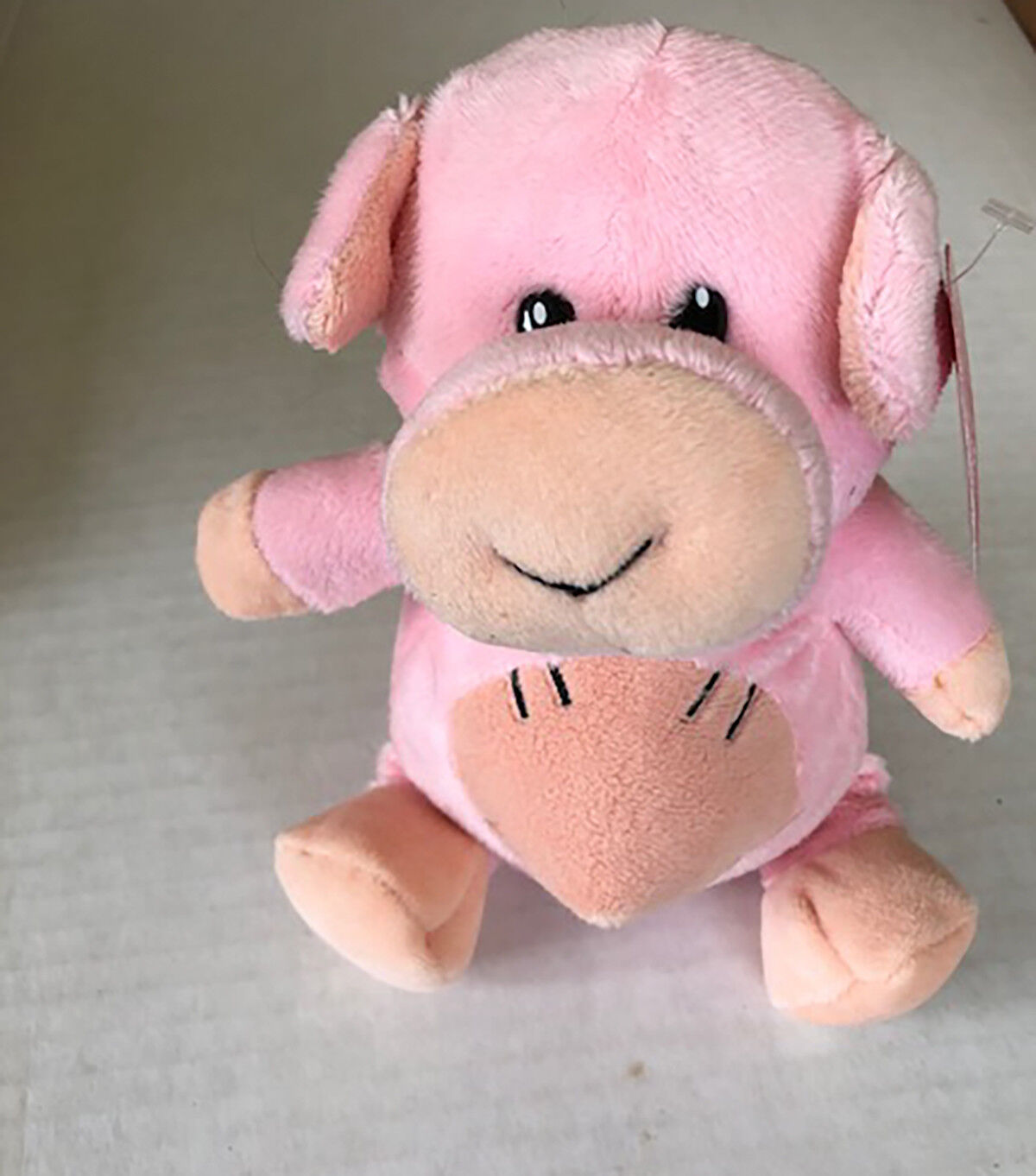 Cuddle Farm Animals 9" By Fiesta, Pig Plush Stuffed Animal Toy