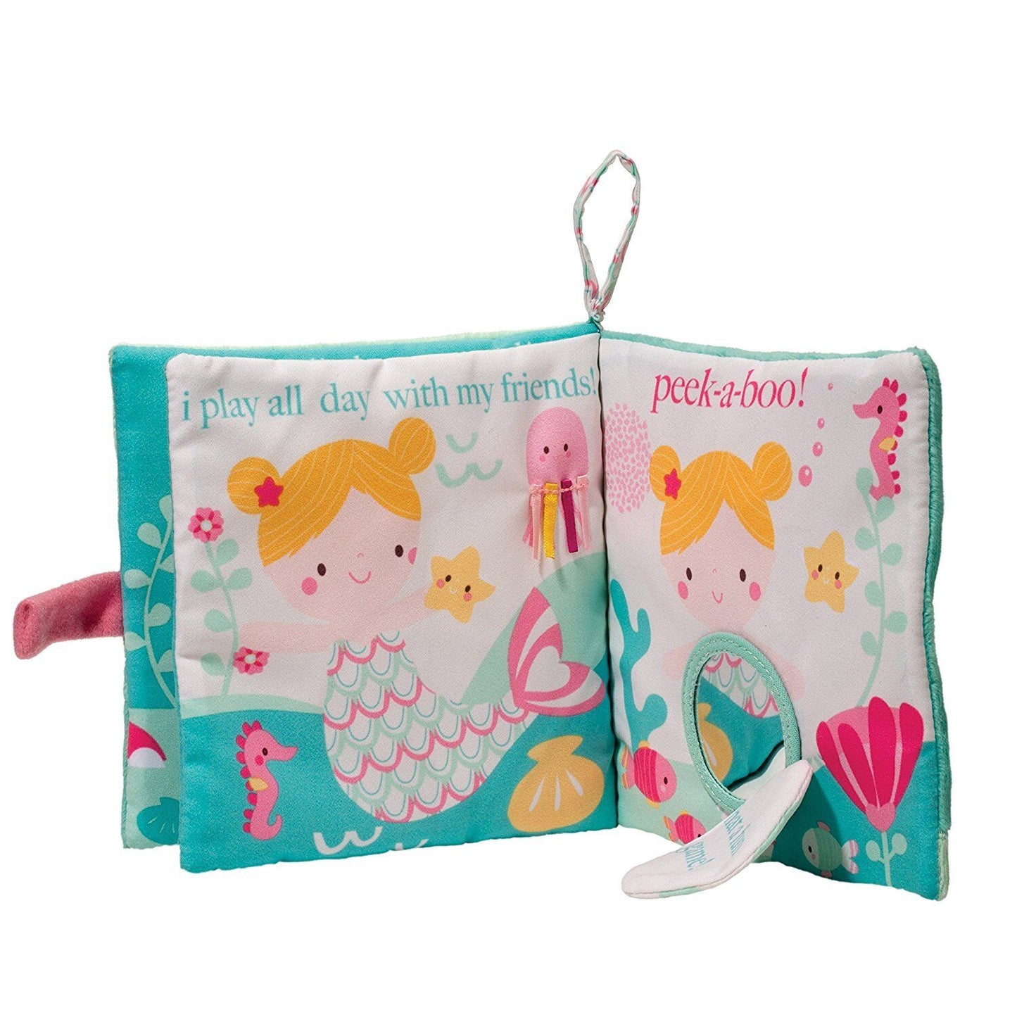 Douglas Toys Mermaid Soft Plush ACTIVITY BOOK