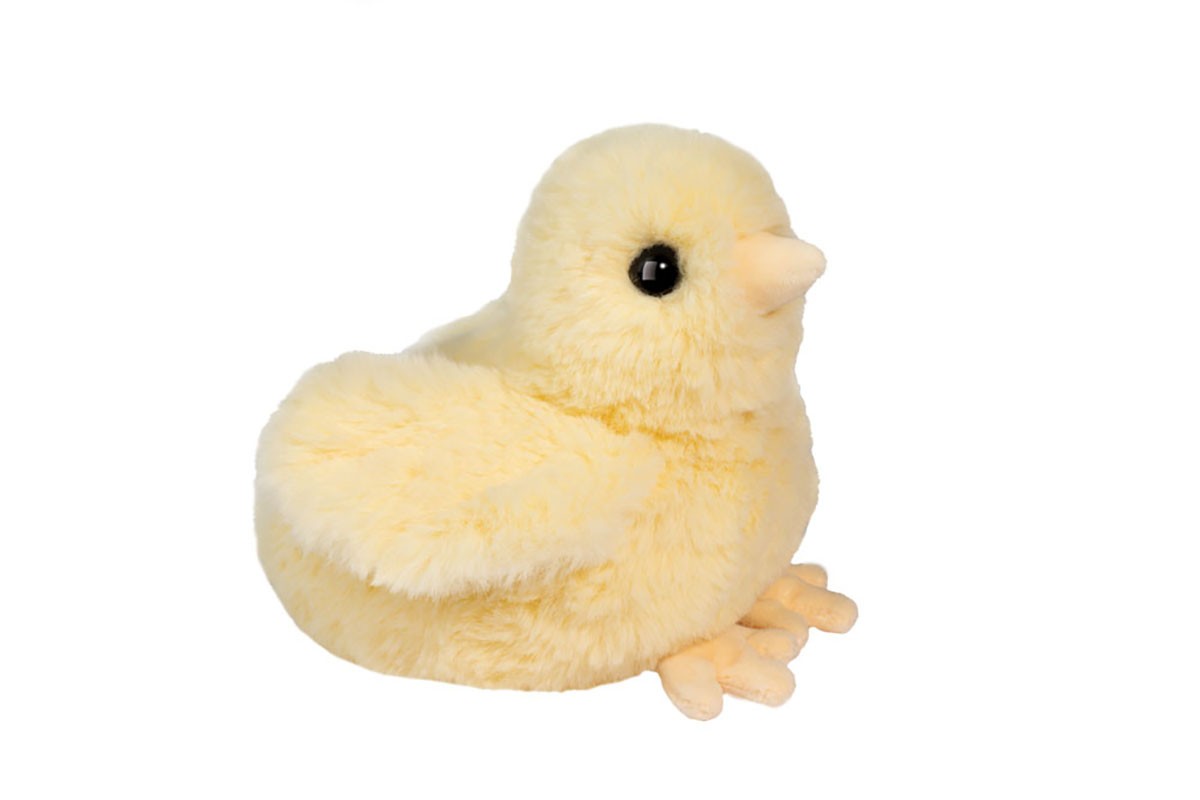 Douglas Toys Colorful Chicks Soft Plush Stuffed Animal, Bright Yellow, 6 inches