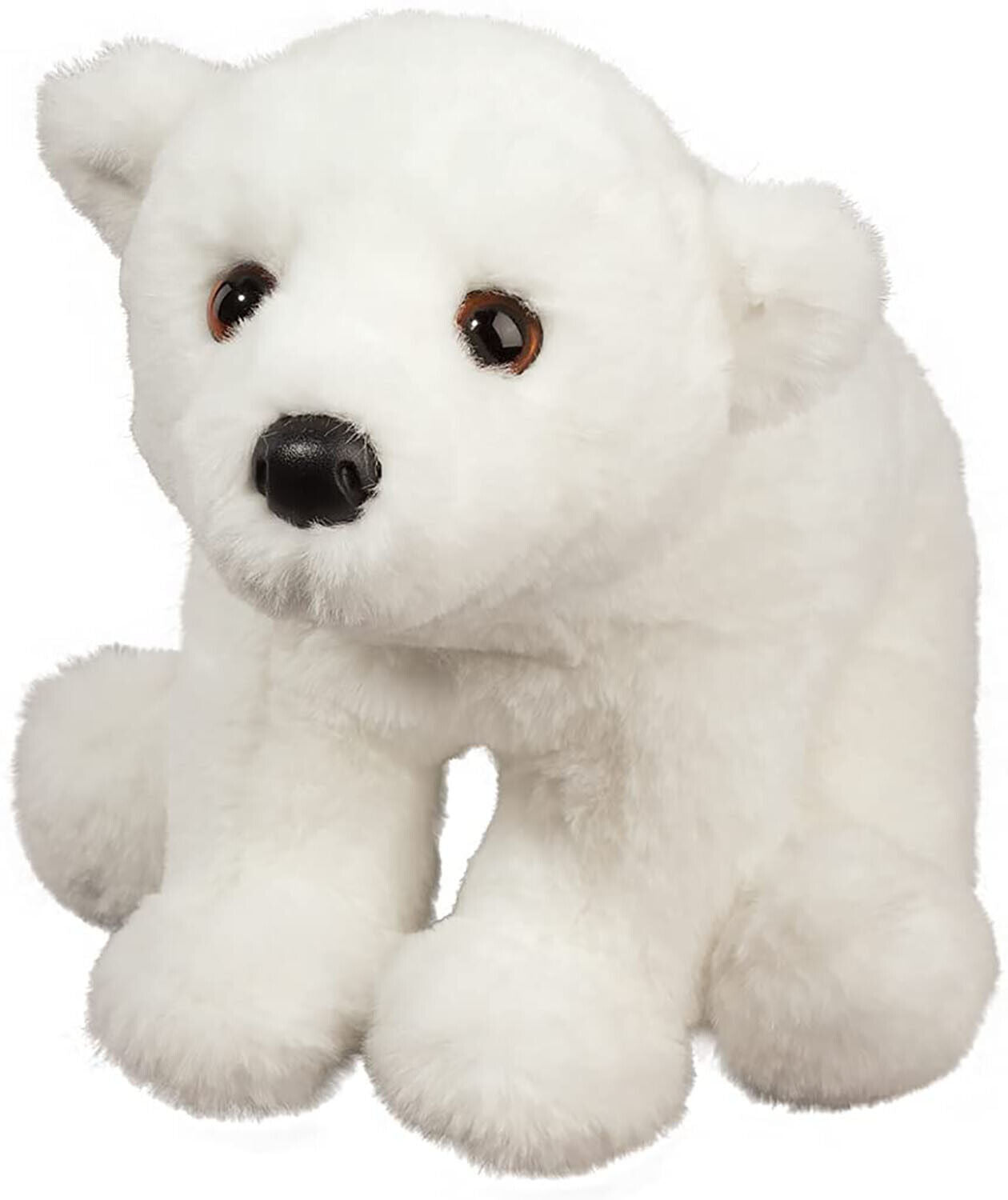 Douglas Whitie Polar Bear Softie Plush Stuffed Animal, 8"