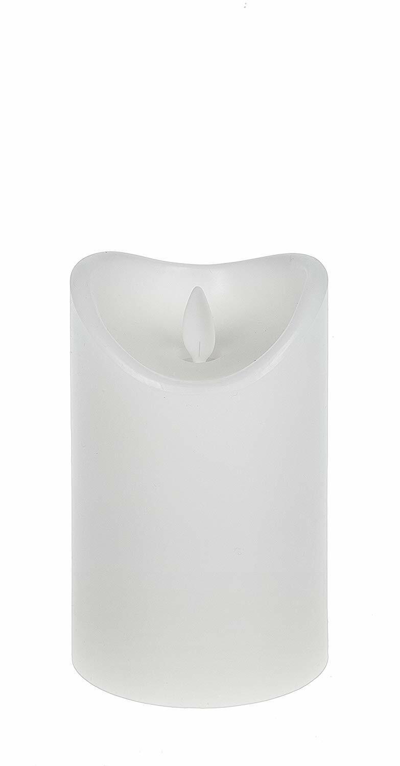 Ganz - Remote Ready Bright White 3 x 5 Wax LED Pillar Candle