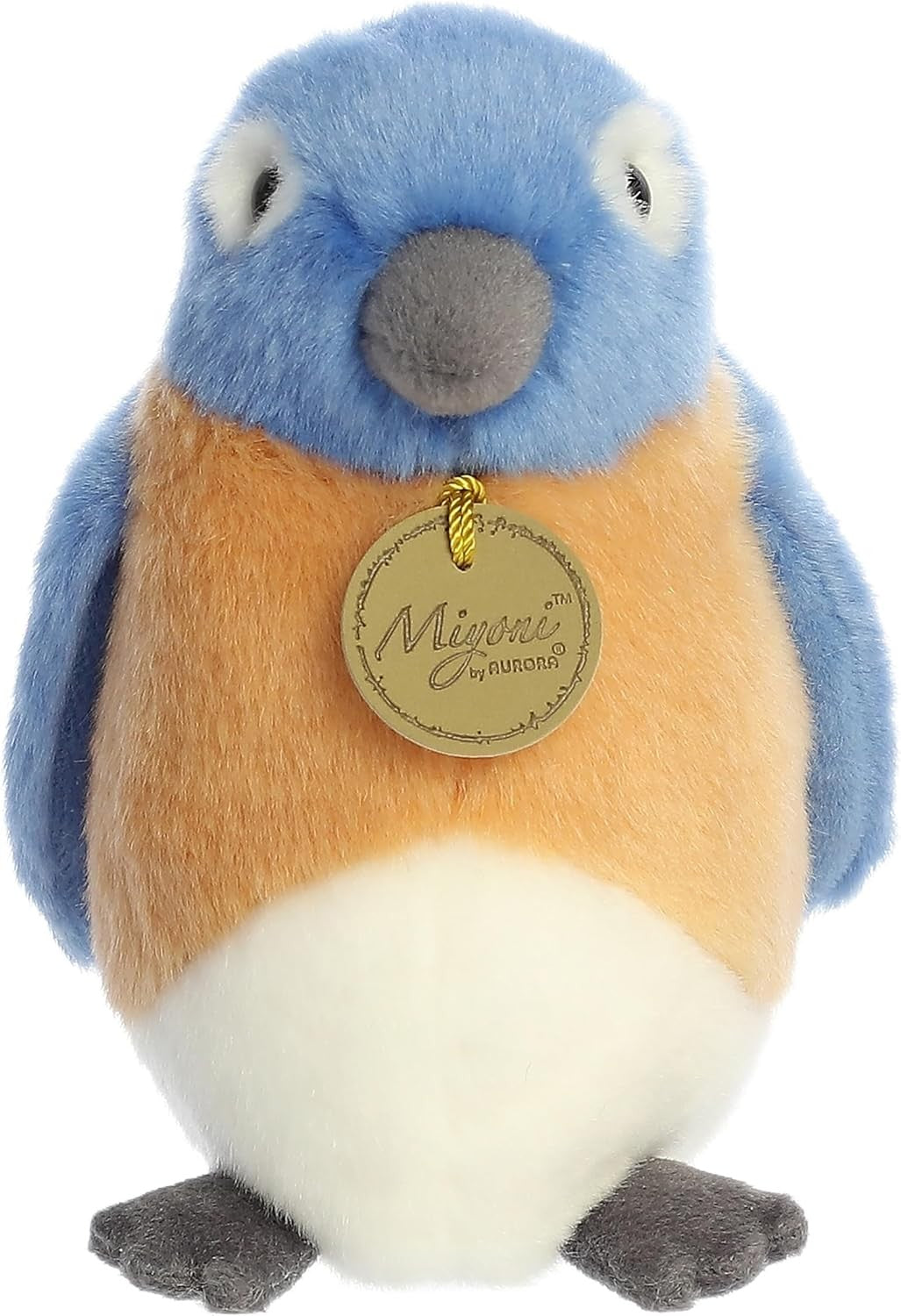 Aurora® Realistic Miyoni® Bluebird Plush Stuffed Animal- 7 inches