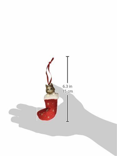 E&S Pets orn222-2 Santa's Little Pals Christmas Ornaments Himalayan Cat