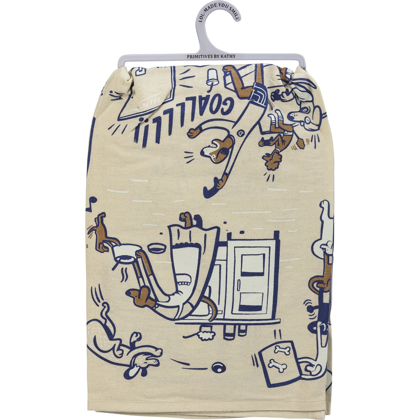 Primitives by Kathy Dish Towel - Home Sweet Home, Dog Lover