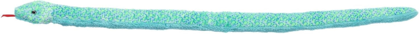 Aurora® Playful Snake Aqua Multicolor Snake Stuffed Animal, 53 in