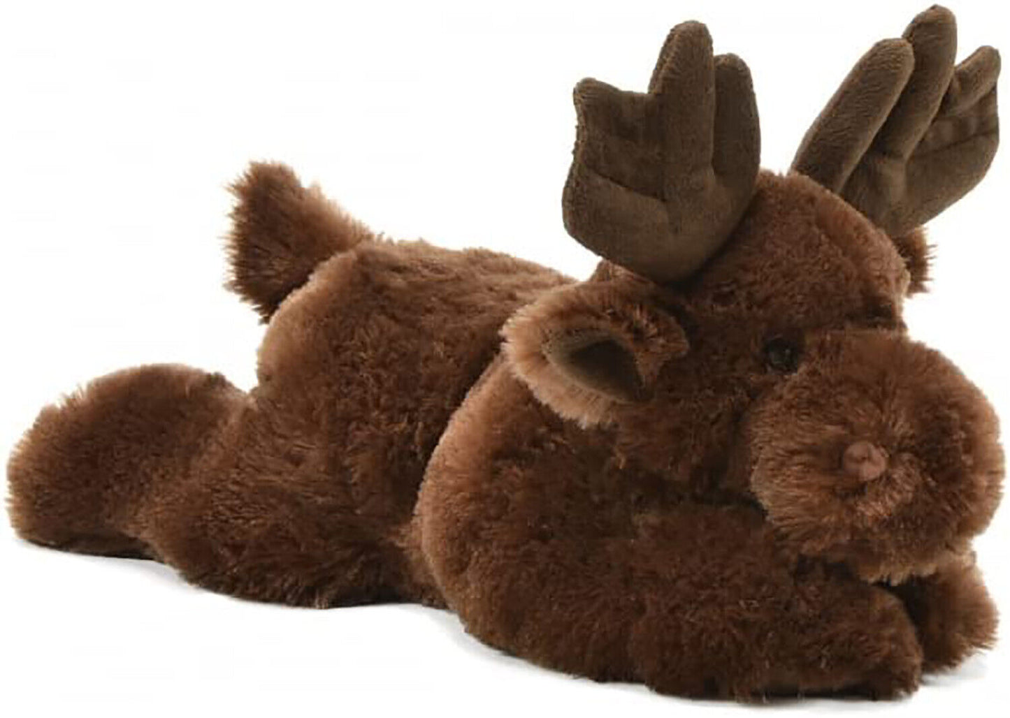 Unipak Flip Flop Moose Plush Figure Toy Stuffed Animal Toy, 12-inch, Grey