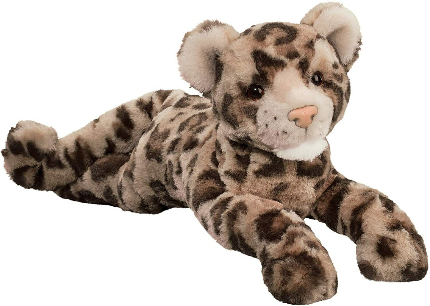 Douglas Saffron Leopard Cub Plush Stuffed Animal, 20"