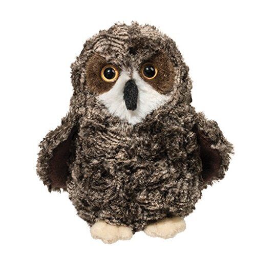 Douglas Toys Shrill Saw-Whet Owl 7"