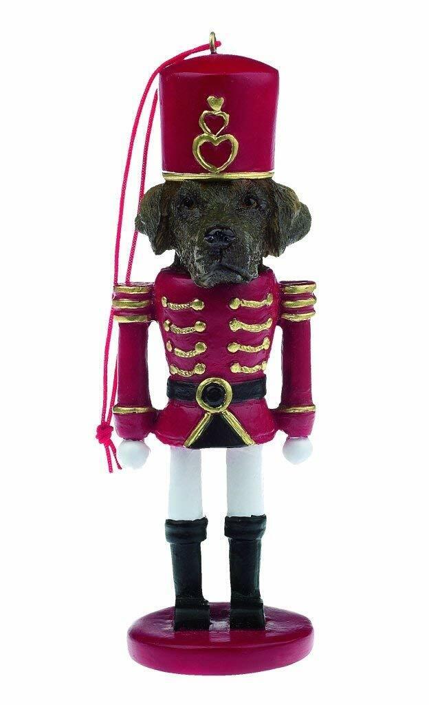 E&S Pets 35358-22 Chocolate Labrador Retriever Nutcracker Soldier Dogs Ornament