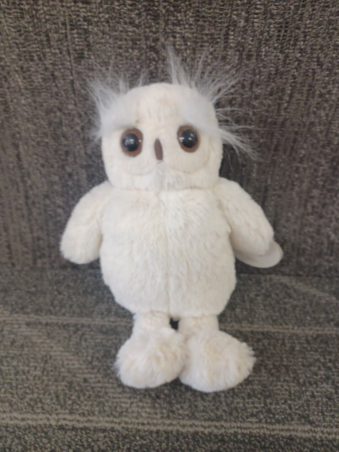 Wishpets Snowy Owl Plush Stuffed Animal Toy, 12"