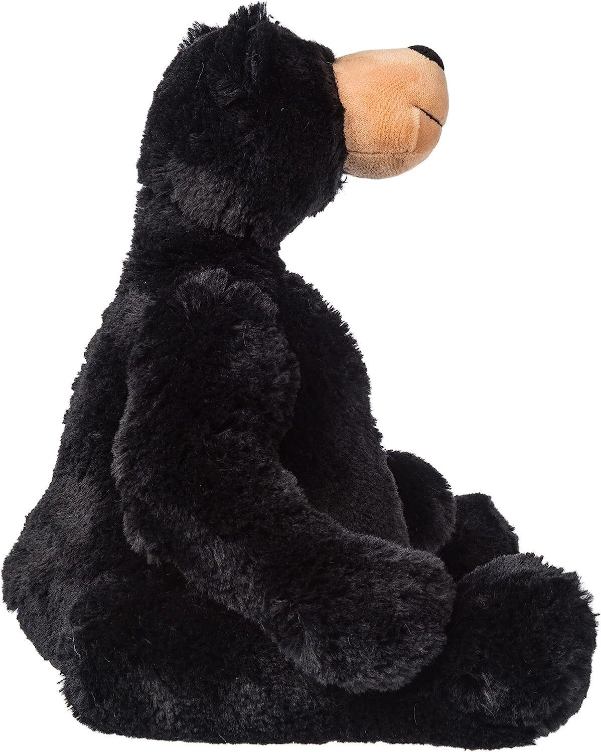 Mary Meyer Teddy Bear Stuffed Animal Soft Toy, 14-Inches, Burly Black Bear