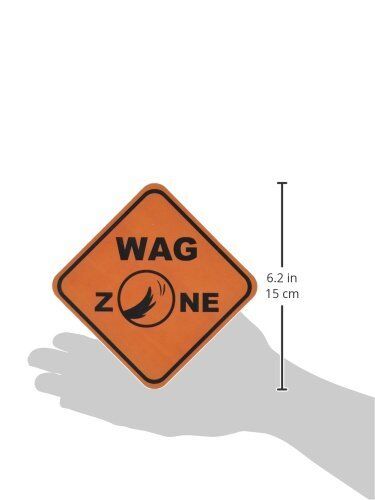 LittleGifts Wag Zone Car Magnet