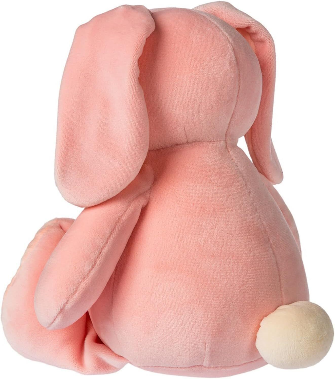 Mary Meyer Stuffed Animal Smootheez Pillow-Soft Toy, 12" Pink Hippity Hop Bunny