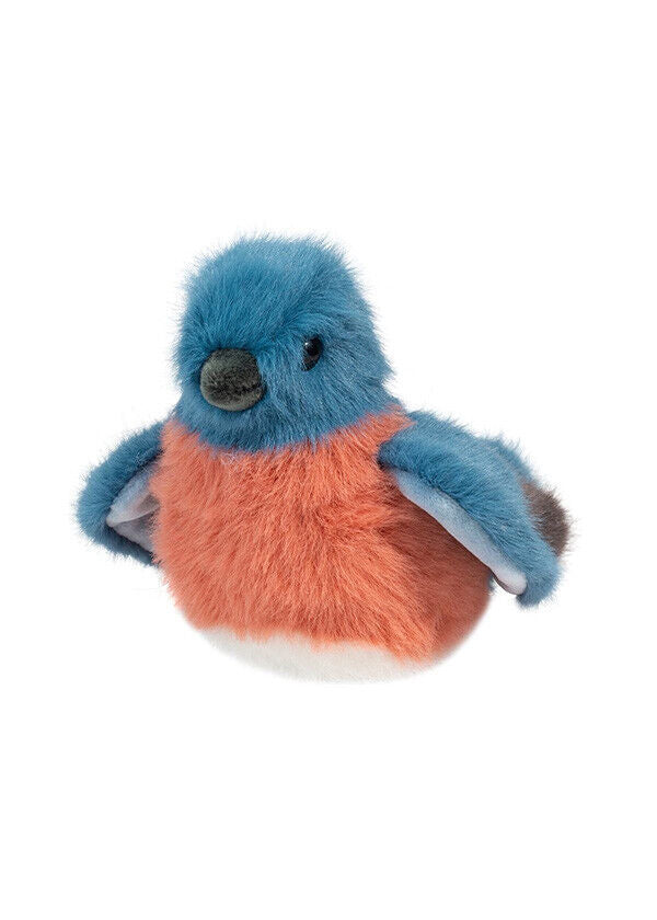 Douglas Cuddle Toys Bertie Bluebird Plush Stuffed Animal , 6"