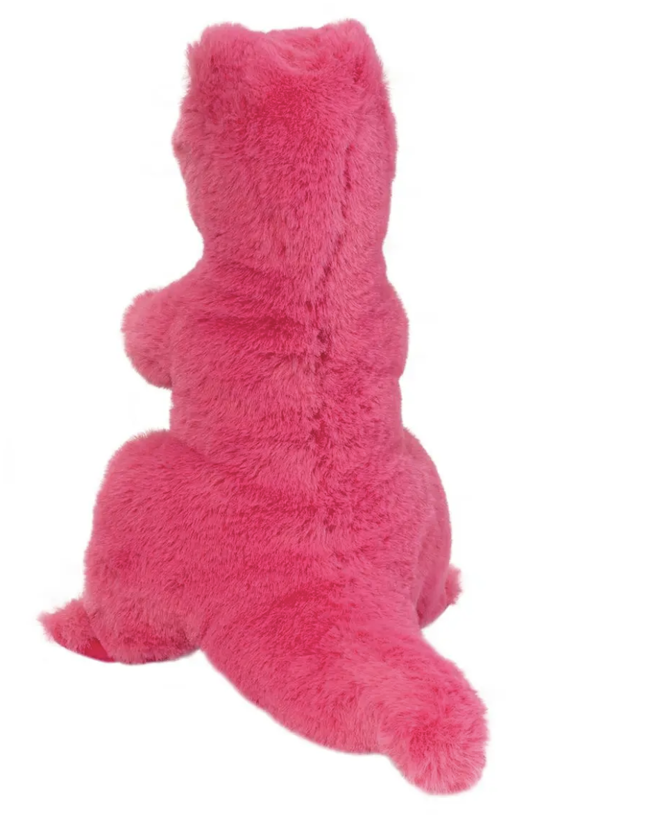 Douglas Stephanie Soft Pink T-Rex Dino Plush Stuffed Animal, 10" tall