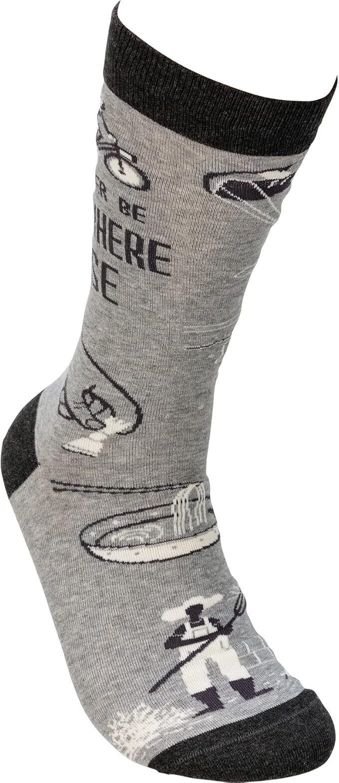 Primitives by Kathy - I'd Rather Be Anywhere Else Unisex Socks, One Size