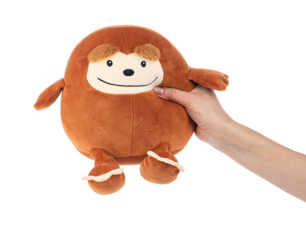 Ganz H15179 Squishy Squad Big Foot Plush Stuffed Animal, 8"