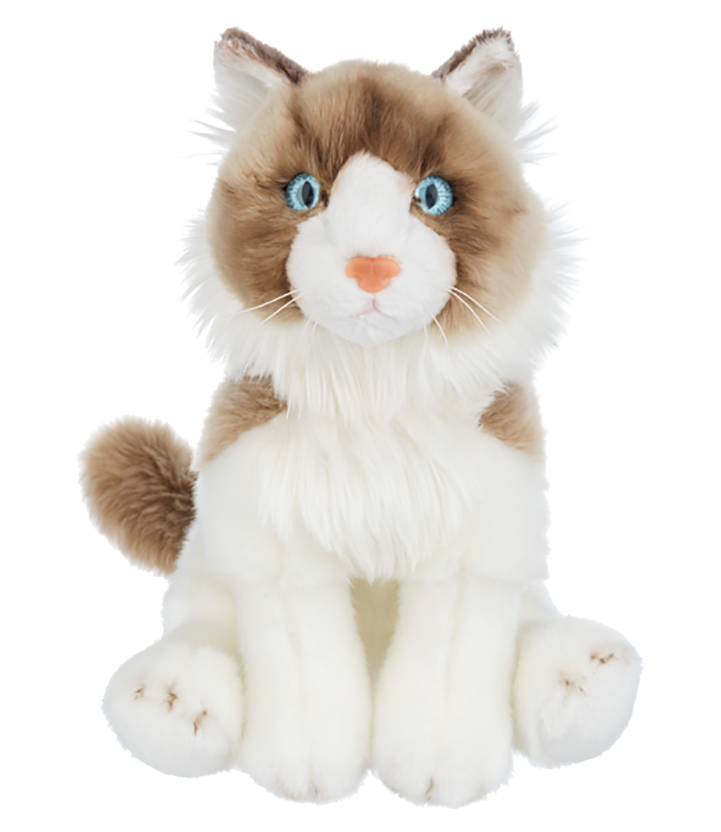 Heritage Ragdoll Cat 12 inch - Plush Stuffed Animal Toy by Ganz
