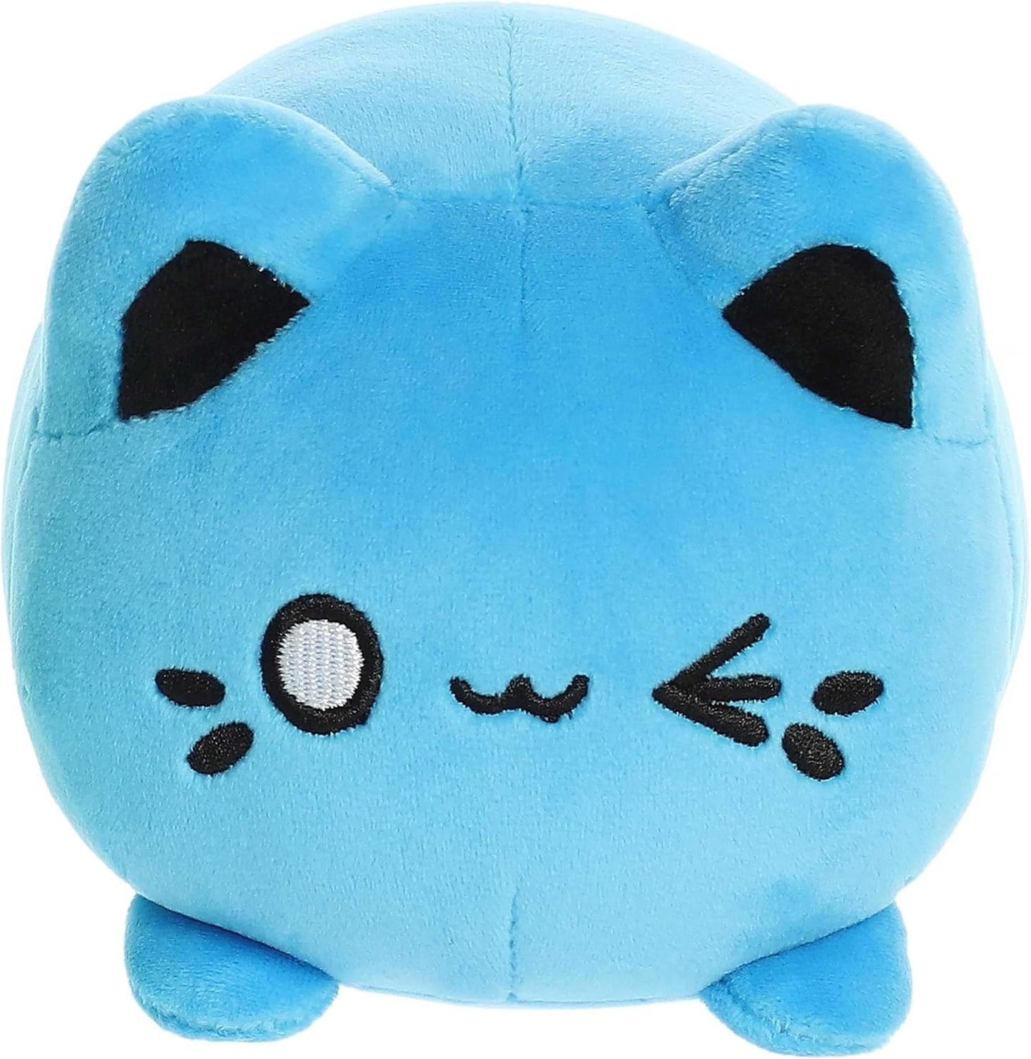 Aurora® Enchanting Tasty Peach® Electric Blue Meowchi Stuffed Animal, 7 in