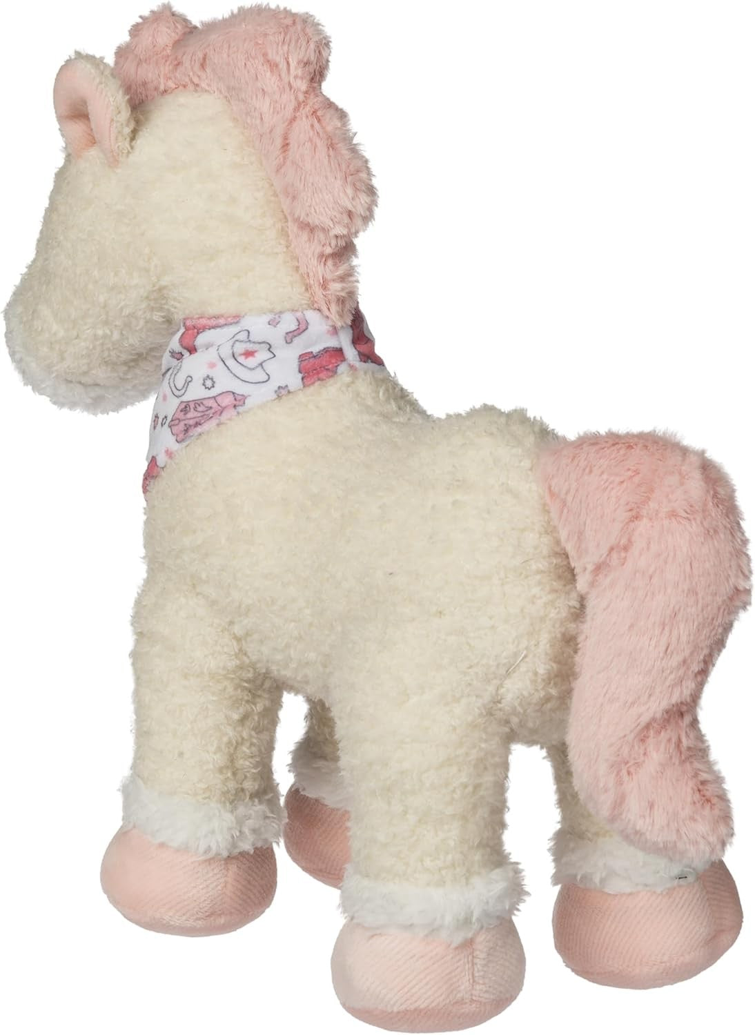 Mary Meyer Stuffed Animal Huggable Plush Soft Toy, 10-Inch, Cream Giddy Up Pony