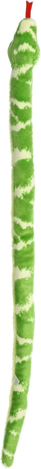 Aurora® Realistic Snake Emerald Tree Boa Snake Stuffed Animal, 50 in