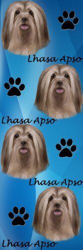 E&S Pets BM-23 Dog Bookmark Lhasa Apso
