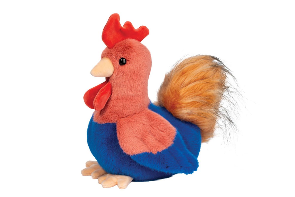 Douglas Rowdie Rooster Soft Plush Stuffed Animal Toy 9" Tall