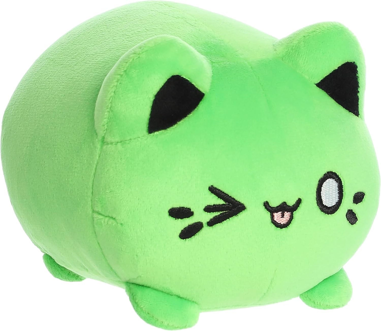 Aurora® Enchanting Tasty Peach® Toxic Green Meowchi Stuffed Animal, 7 in