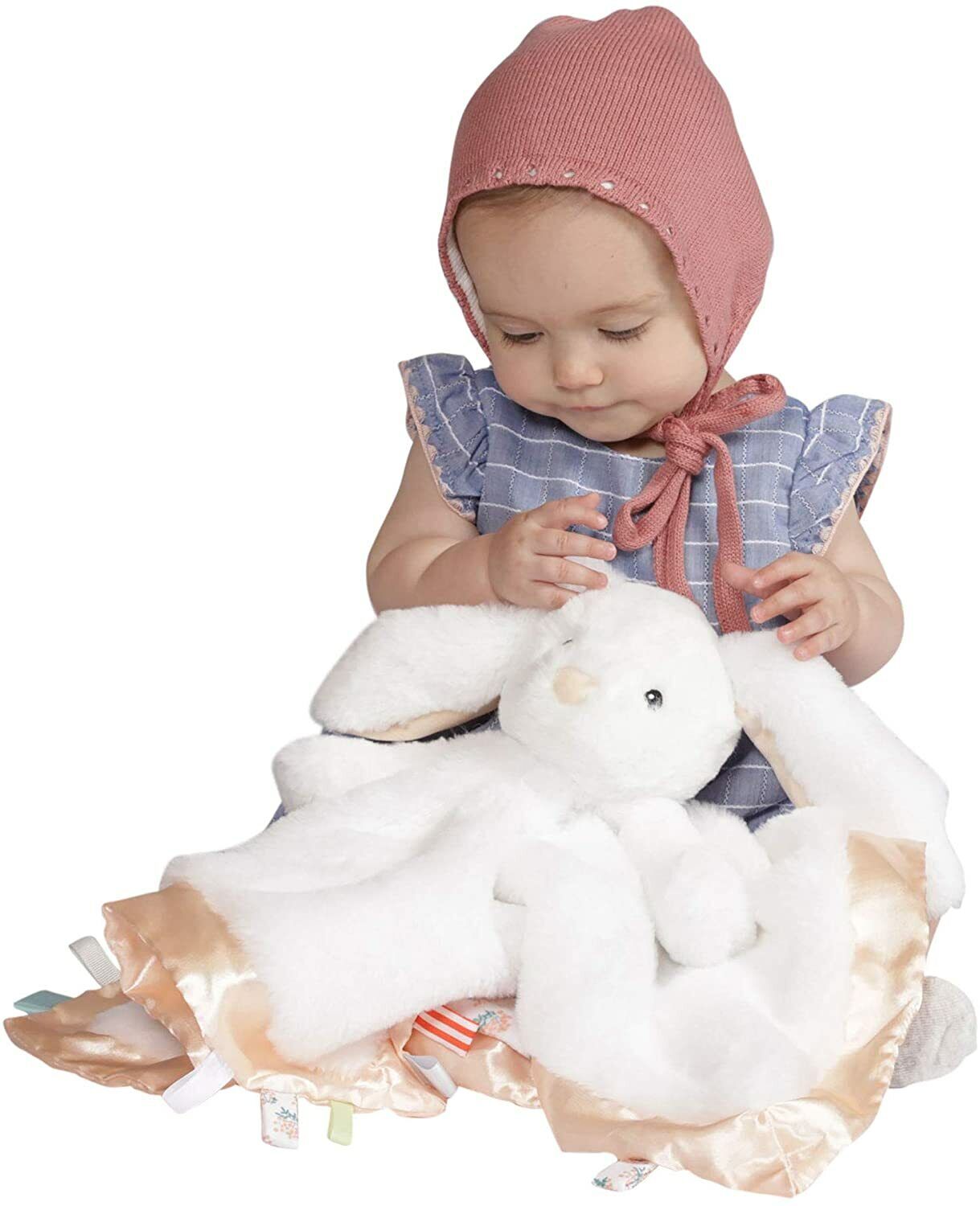Manhattan Toy Fairytale Snuggle Bunny Blankie Ultra-Soft Soother Baby Lovey, 19"