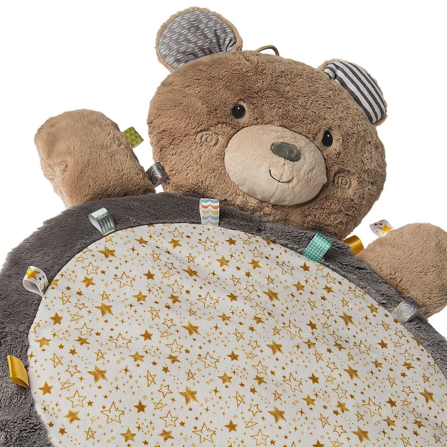 Mary Meyer Bestever Taggies Baby Mat, 31 x 23-Inches, Be a Star Bear