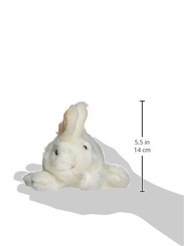 Folkmanis White Bunny Rabbit Hand Puppet
