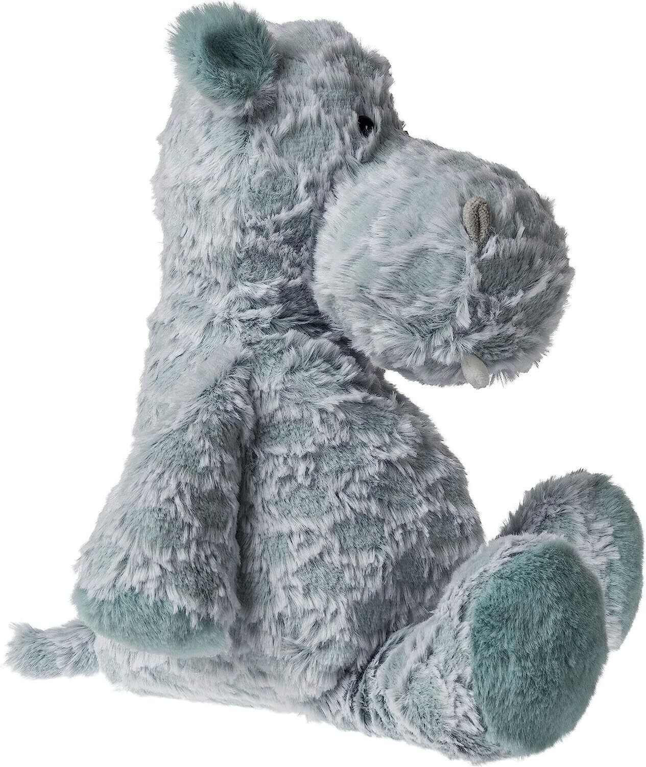 Mary Meyer FabFuzz Stuffed Animal Soft Toy, 11-Inches, Calypso Hippo