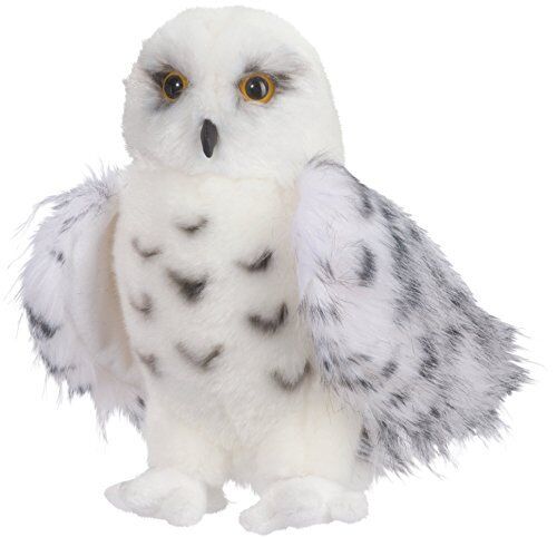 Douglas Toys Wizard Snowy Owl Plush Stuffed Animal Toy, 8"