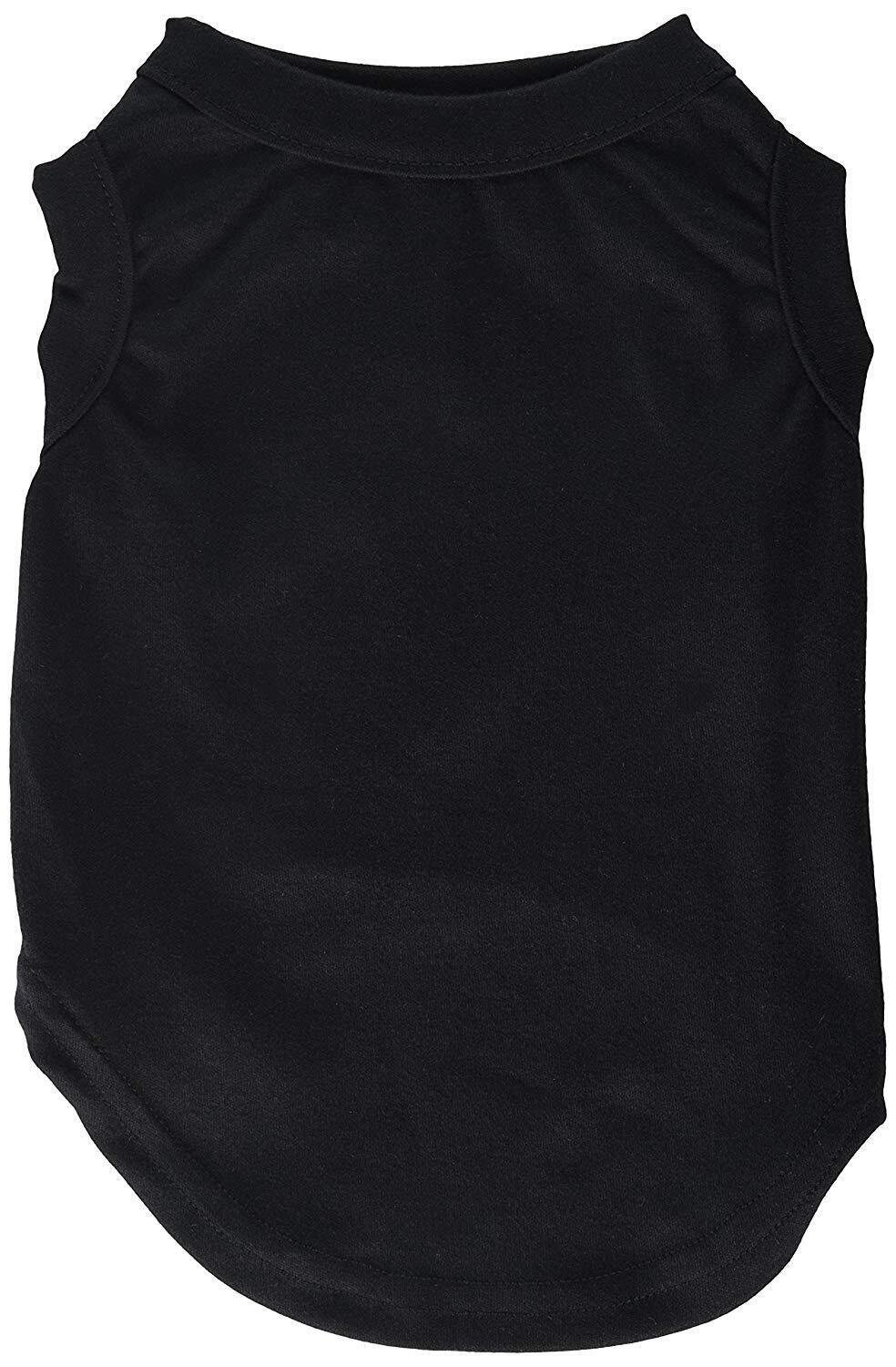 Mirage Pet Products 8-Inch Plain Shirts, X-Small, Black