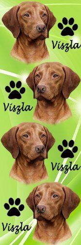 E&S Pets BM-55 Dog Bookmark Viszla