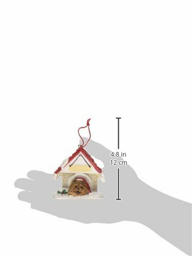 Chow Doghouse Ornament Hand Painted and Easily Personalized