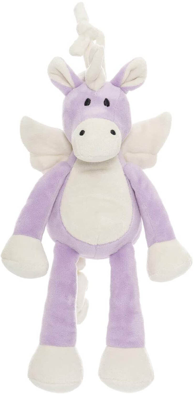 Teddykompaniet Diinglisar Unicorn Plush Musical Pull Stuffed Animal Toy, 10"