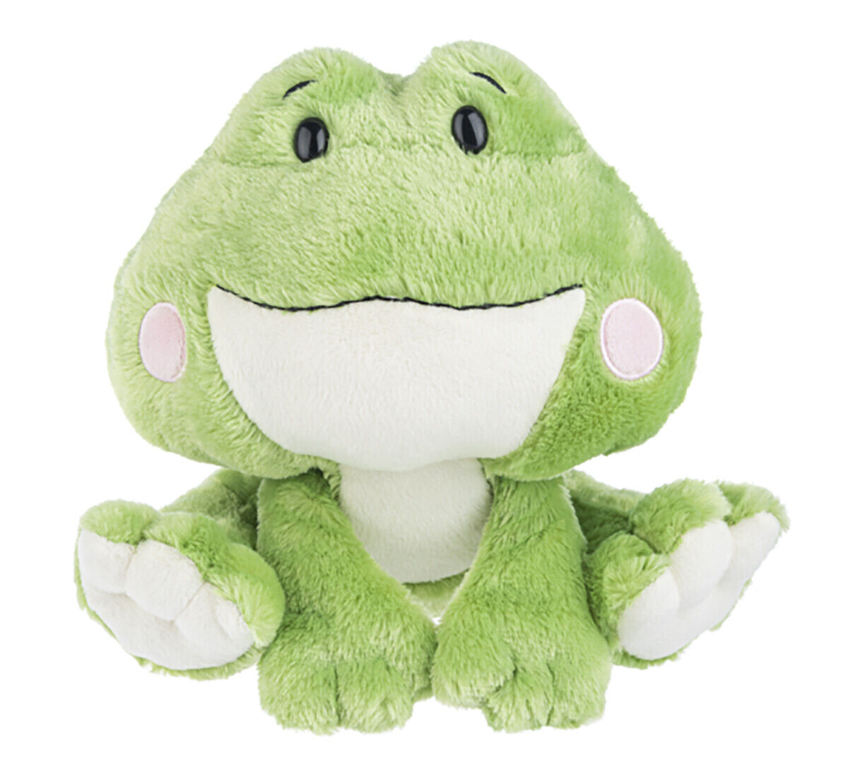 Ganz Nashies Frog Soft Plush Stuffed Animal Toy, 9"