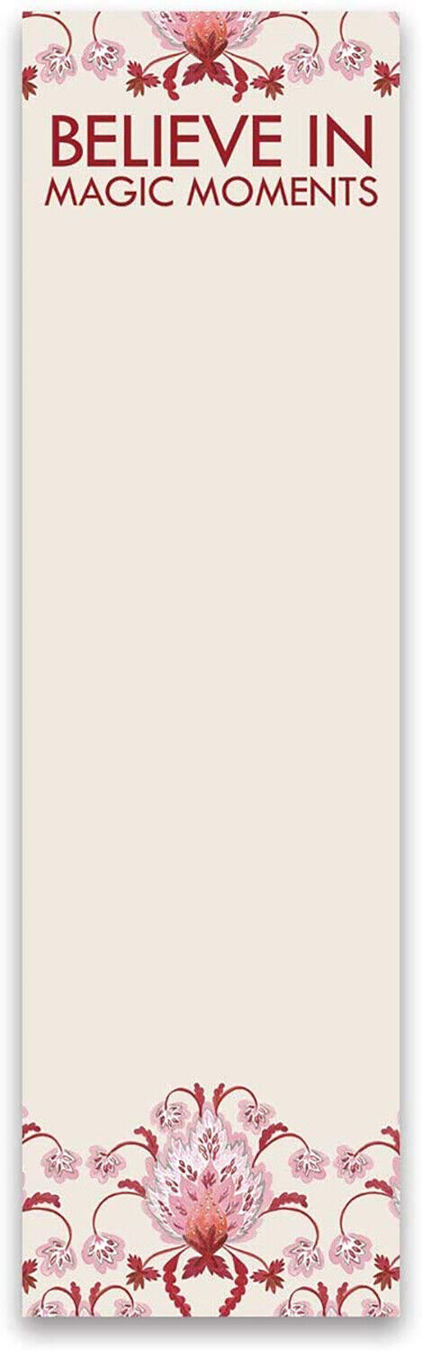 Primitives By Kathy List Notepad - Believe in Magic - Magnetic - 60 Sheets