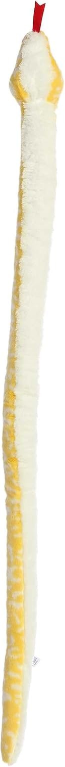 Aurora® Playful Snake Albino Burmese Python Snake Stuffed Animal, 50 in
