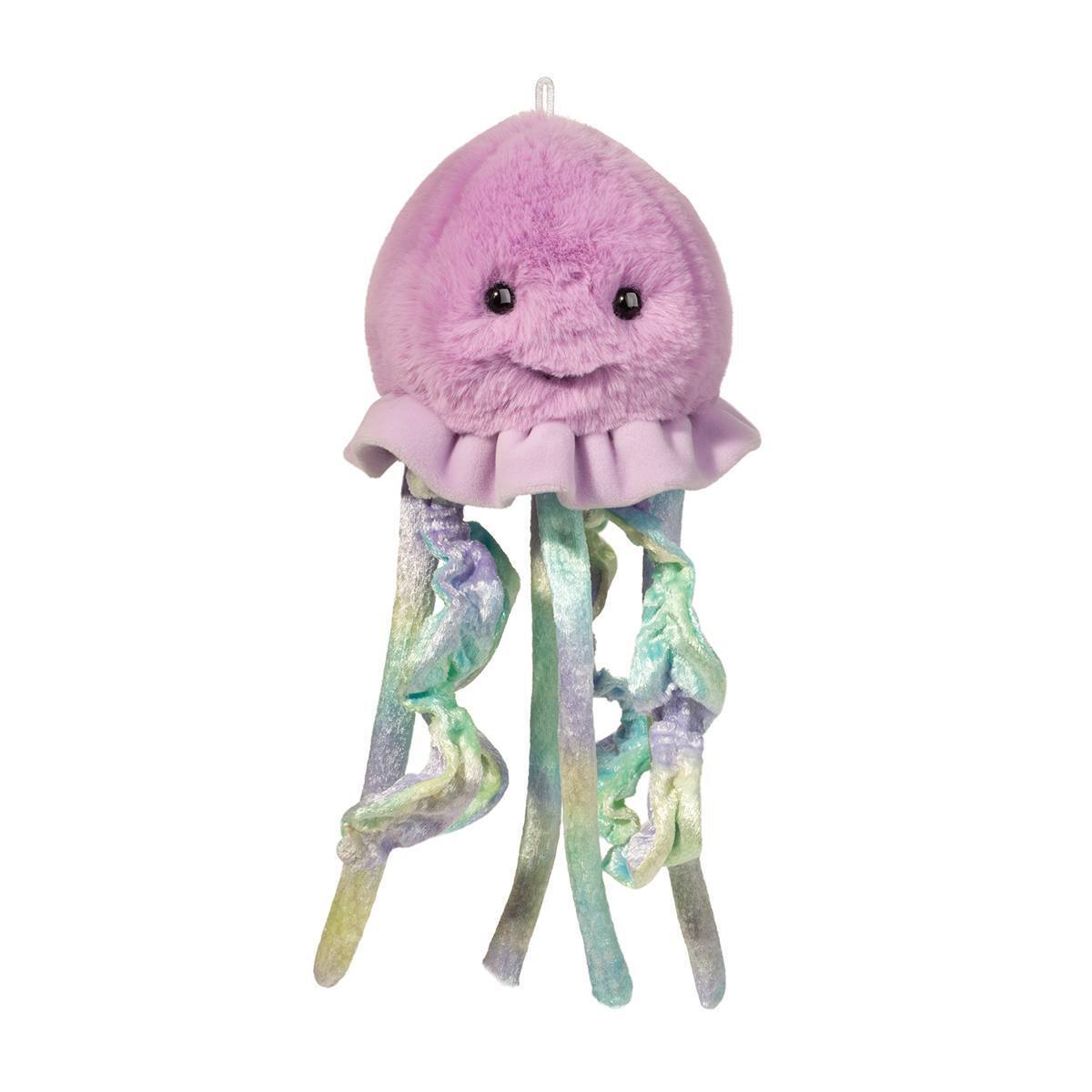 Douglas Plush Stuffed Animal Wiggles Jellyfish, 13" with Tentacles