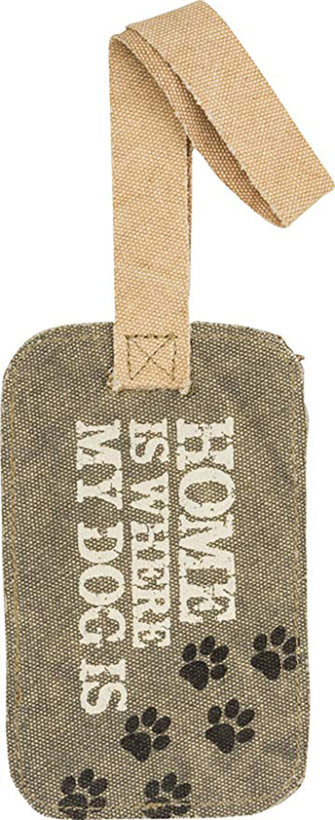Luggage Tag - Home is Where My Dog is