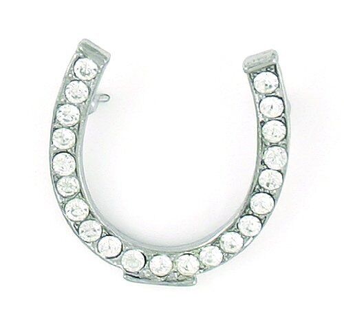 Finishing Touch Horseshoe Pin w/ Rhinestones